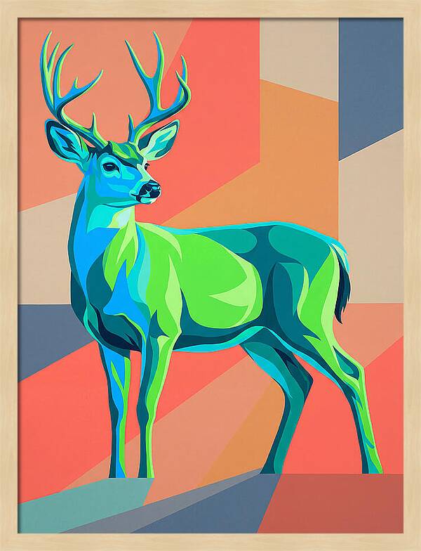 Black Tailed Deer Portrait