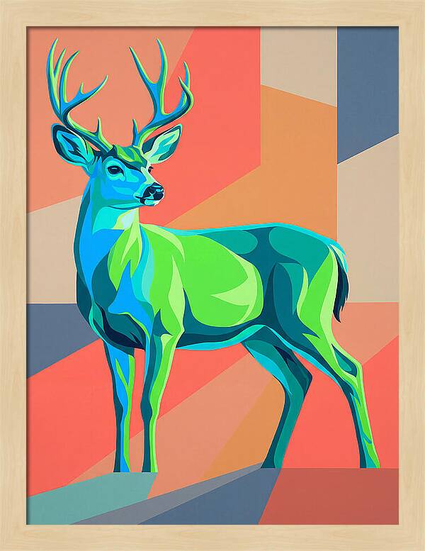 Black Tailed Deer Portrait