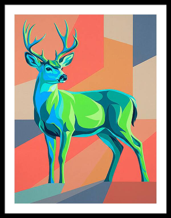 Black Tailed Deer Portrait