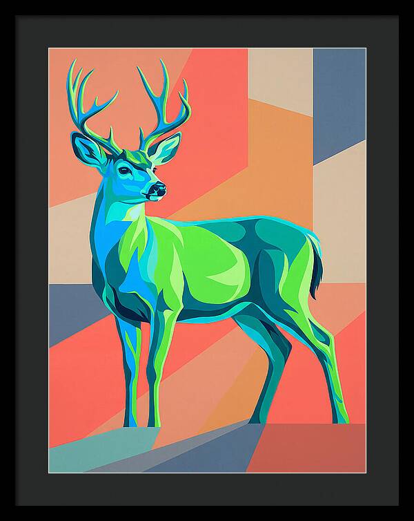 Black Tailed Deer Portrait