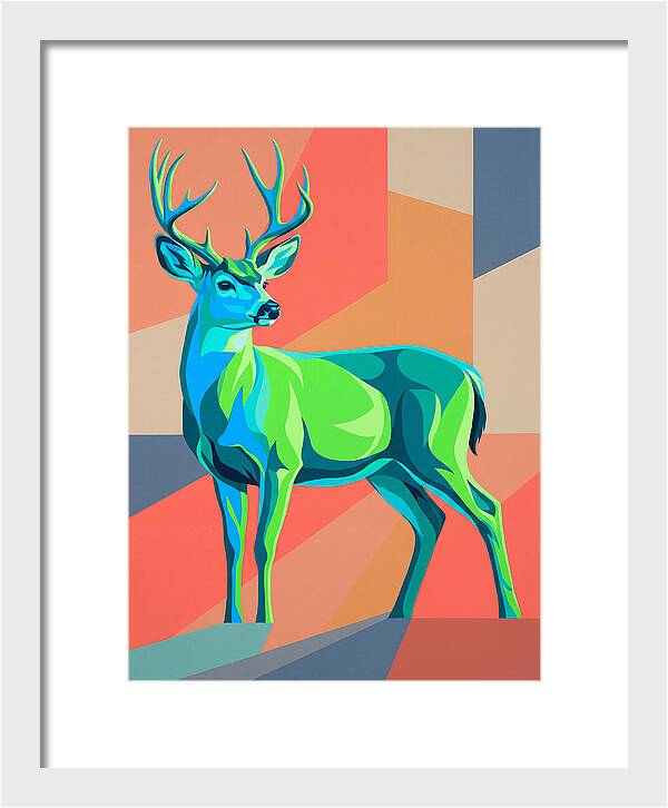 Black Tailed Deer Portrait