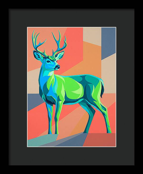 Black Tailed Deer Portrait