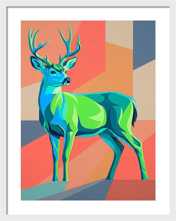 Black Tailed Deer Portrait