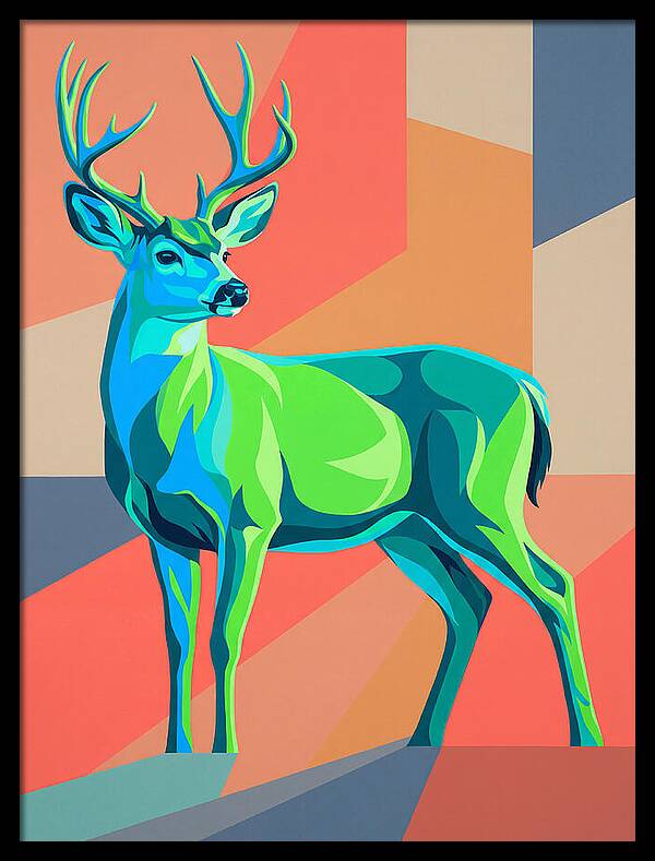 Black Tailed Deer Portrait