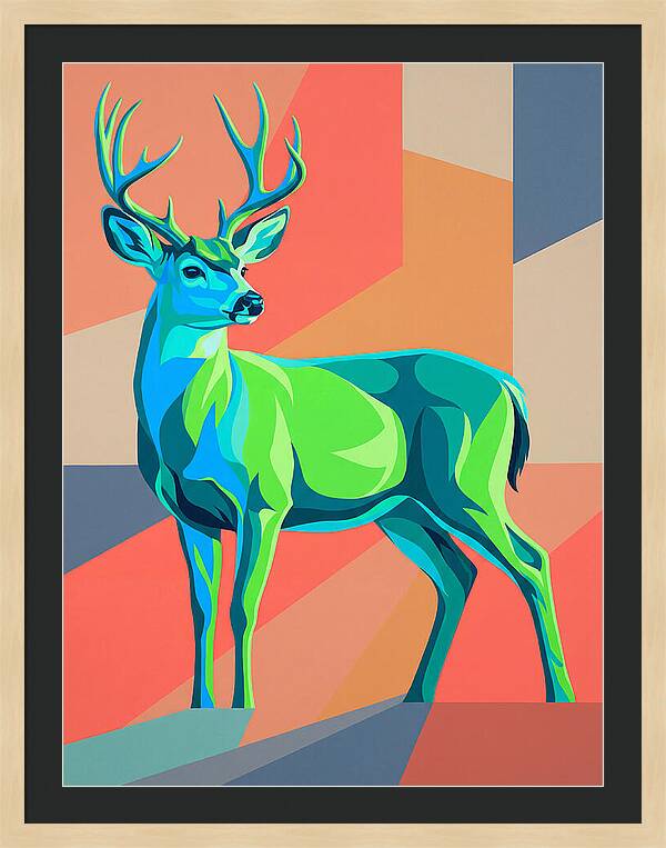 Black Tailed Deer Portrait