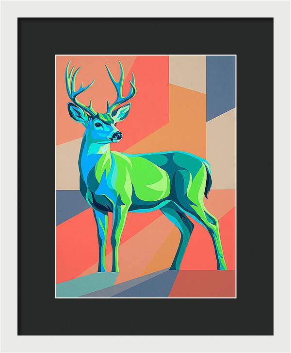 Black Tailed Deer Portrait