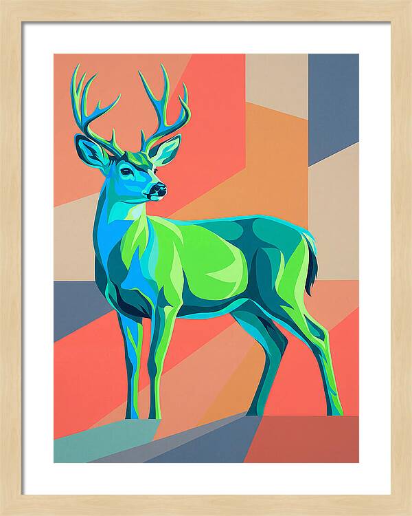 Black Tailed Deer Portrait