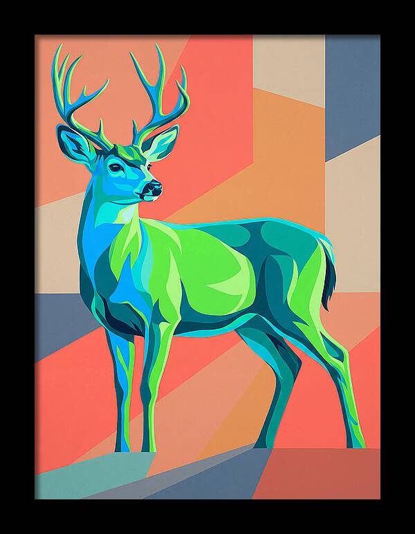 Black Tailed Deer Portrait