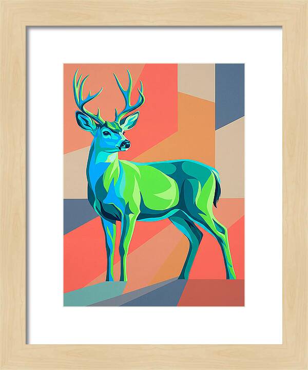 Black Tailed Deer Portrait