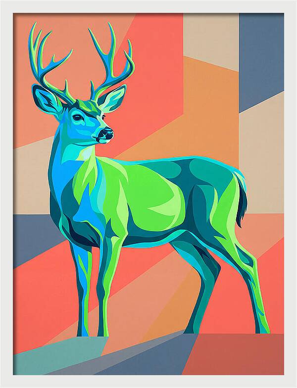 Black Tailed Deer Portrait