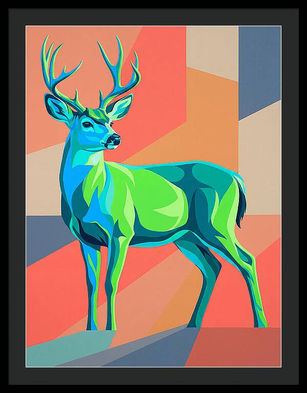 Black Tailed Deer Portrait