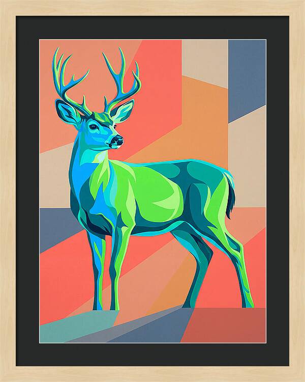 Black Tailed Deer Portrait