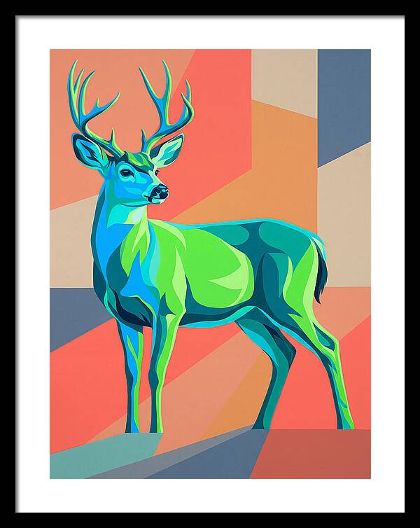 Black Tailed Deer Portrait