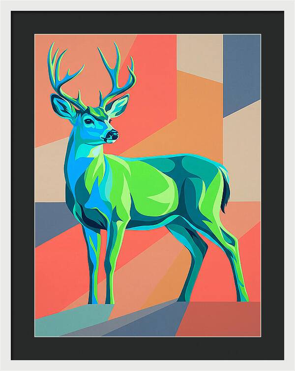 Black Tailed Deer Portrait