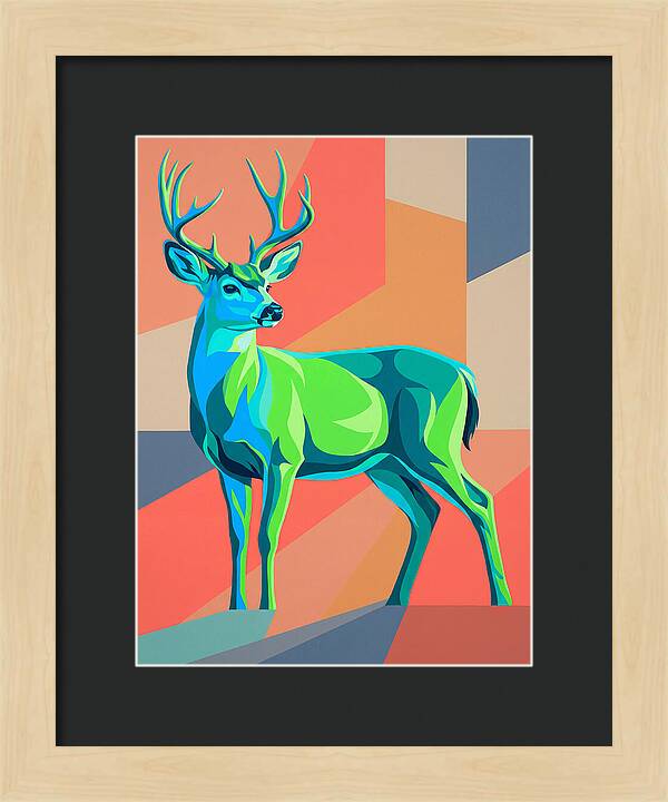 Black Tailed Deer Portrait