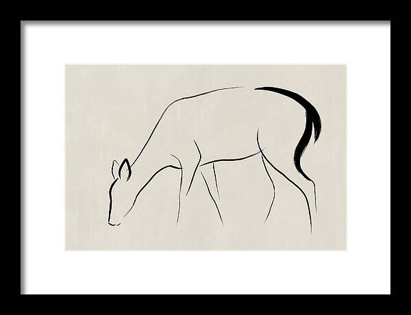 Black Tailed Deer Silhouette