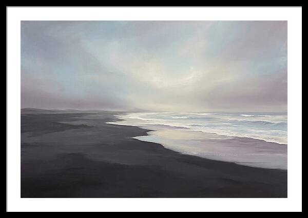 Black Volcanic Sand Beach