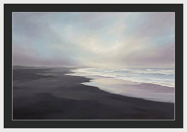 Black Volcanic Sand Beach