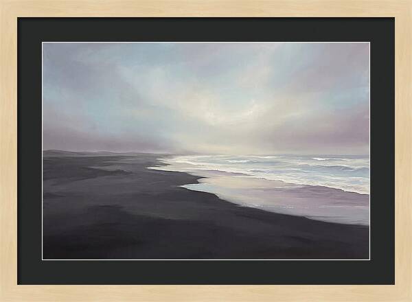 Black Volcanic Sand Beach