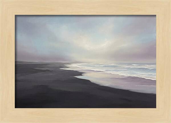 Black Volcanic Sand Beach