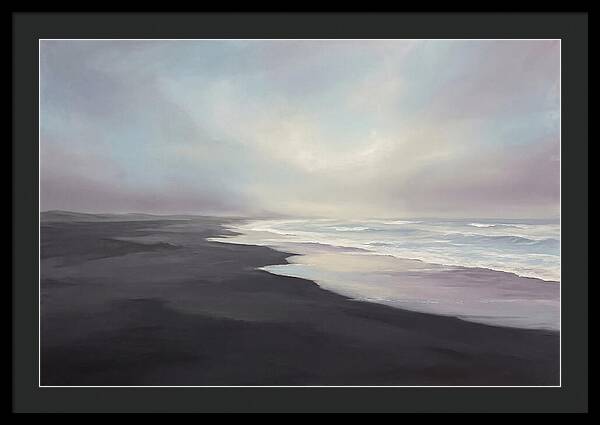 Black Volcanic Sand Beach