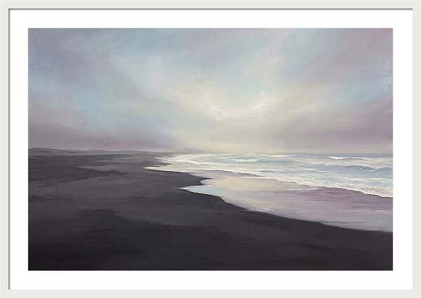 Black Volcanic Sand Beach