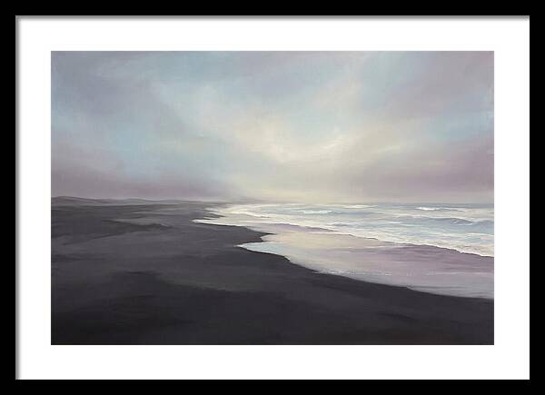 Black Volcanic Sand Beach