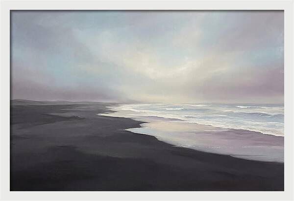 Black Volcanic Sand Beach