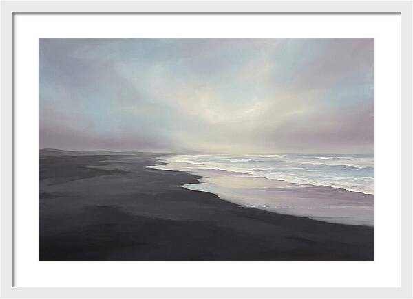 Black Volcanic Sand Beach