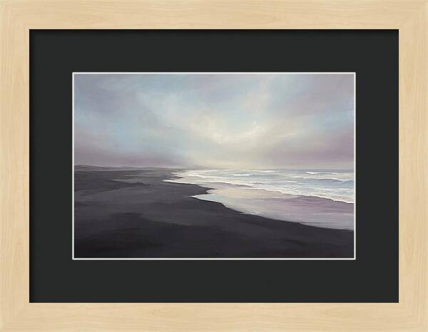 Black Volcanic Sand Beach