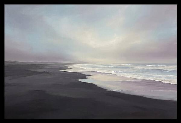 Black Volcanic Sand Beach