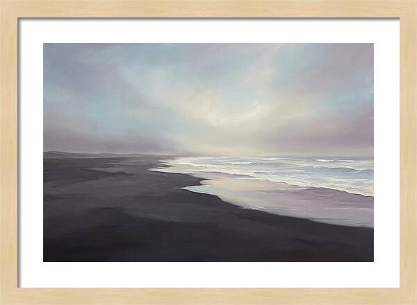Black Volcanic Sand Beach