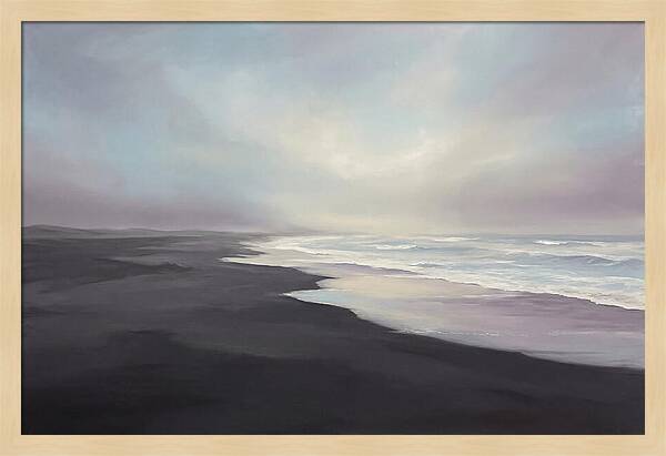 Black Volcanic Sand Beach