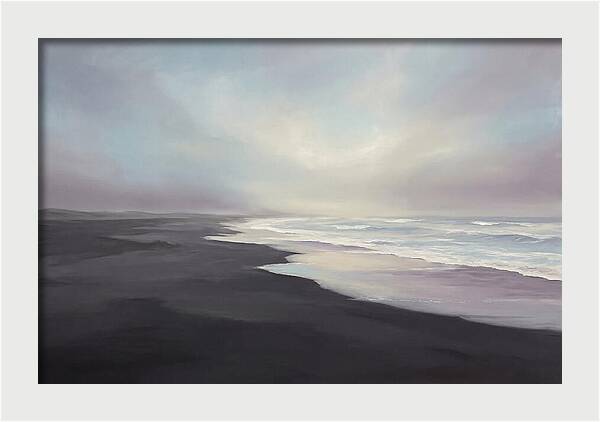 Black Volcanic Sand Beach