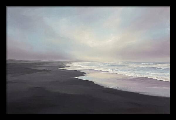 Black Volcanic Sand Beach