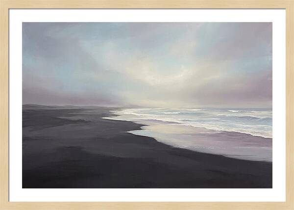 Black Volcanic Sand Beach