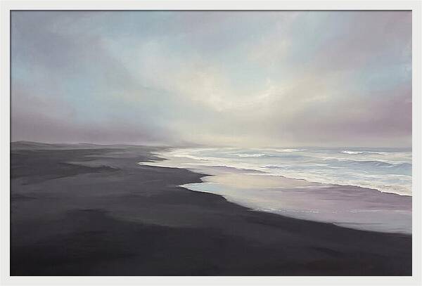 Black Volcanic Sand Beach
