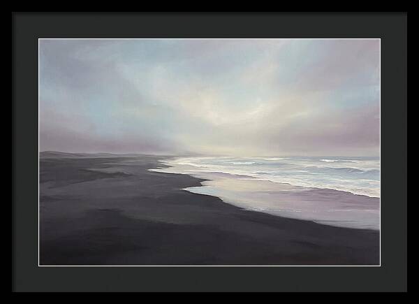 Black Volcanic Sand Beach