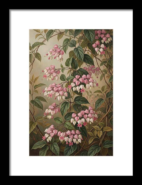Bleeding Heart Vine Blooms
