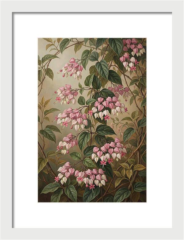 Bleeding Heart Vine Blooms