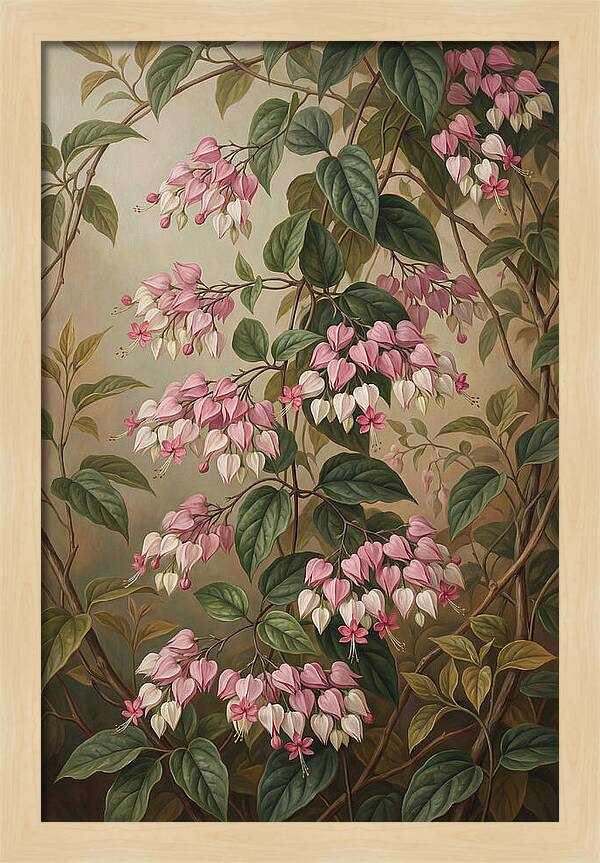 Bleeding Heart Vine Blooms