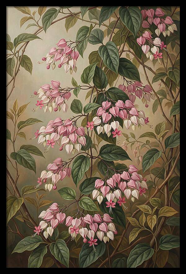 Bleeding Heart Vine Blooms