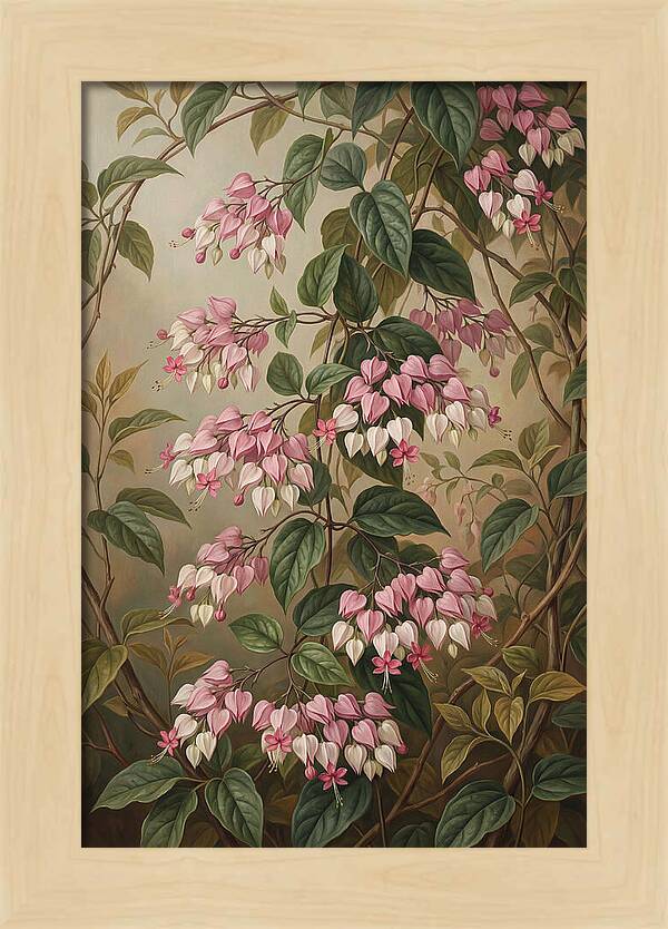 Bleeding Heart Vine Blooms