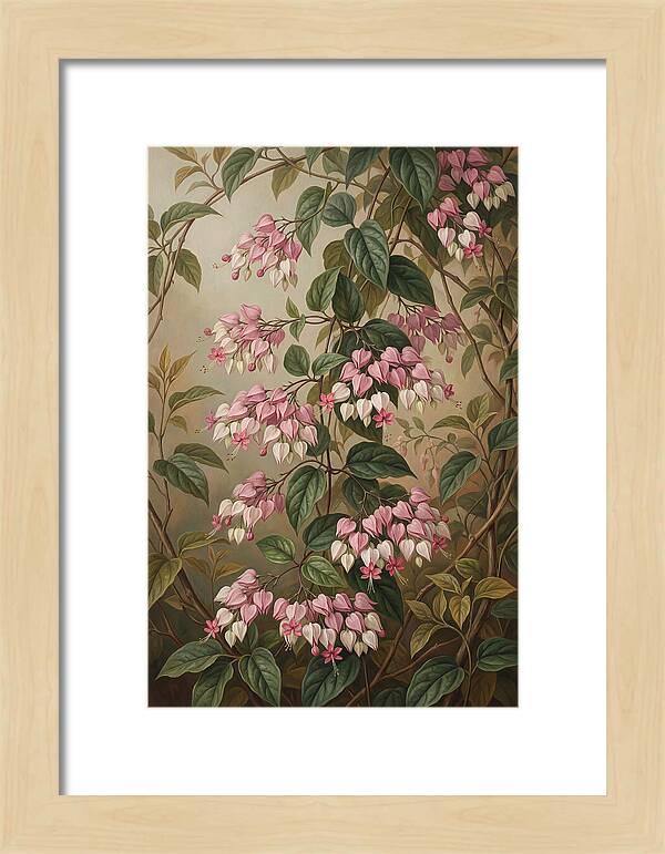 Bleeding Heart Vine Blooms