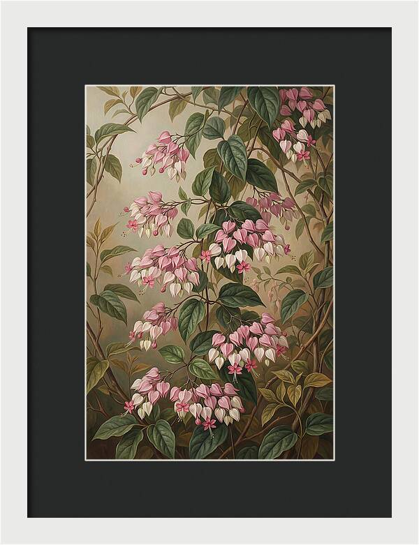 Bleeding Heart Vine Blooms