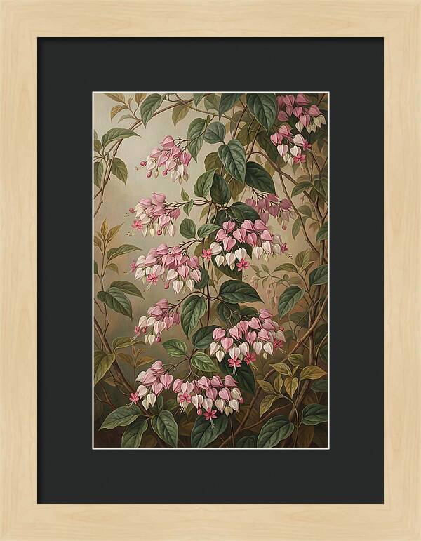 Bleeding Heart Vine Blooms