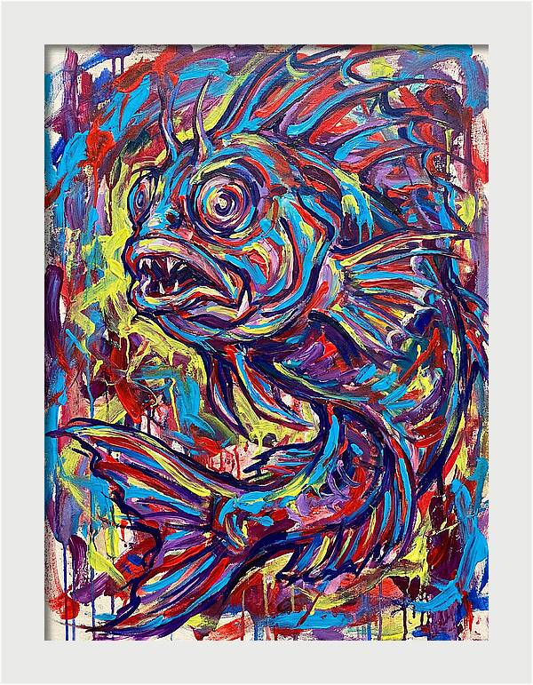 Blenny In Vibrant Colors