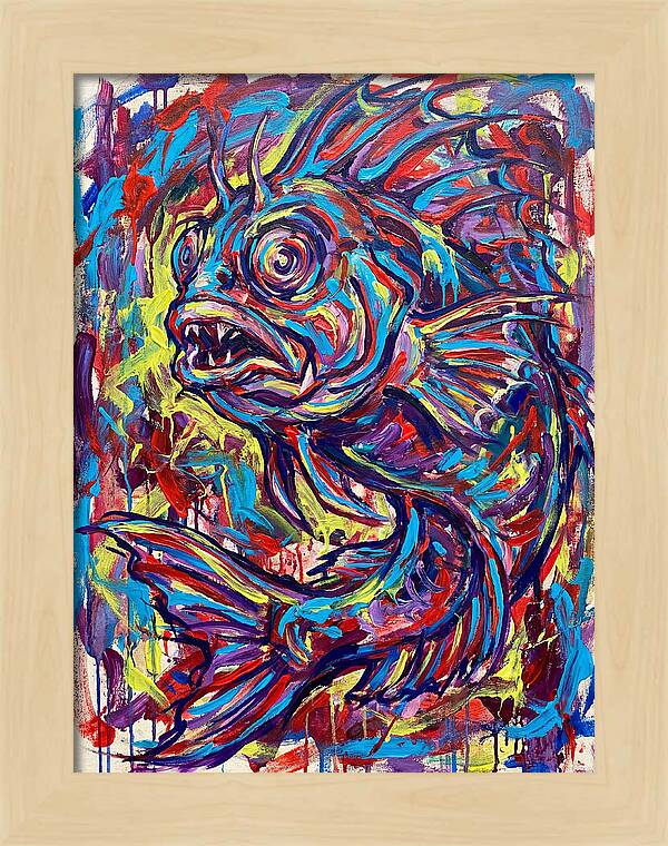 Blenny In Vibrant Colors