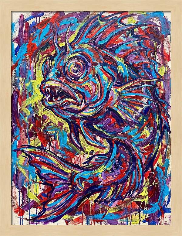 Blenny In Vibrant Colors