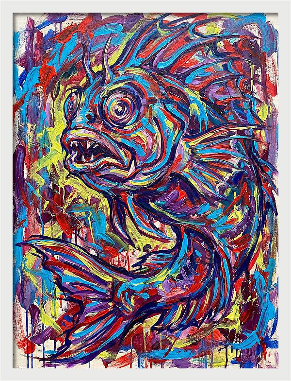 Blenny In Vibrant Colors